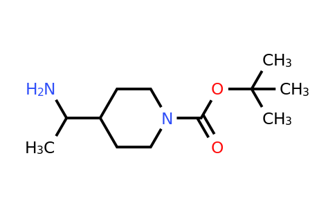CAS 455267-29-5 | tert-butyl 4-(1-aminoethyl)piperidine-1-carboxylate