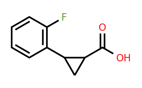 CAS 455267-56-8 | 2-(2-Fluoro-phenyl)-cyclopropanecarboxylic acid