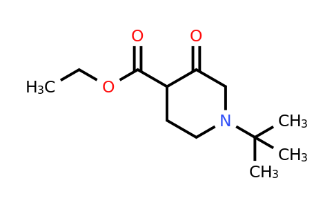 CAS 455954-99-1 | 1-tert-Butyl-3-oxo-piperidine-4-carboxylic acid ethyl ester