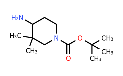 tert-butyl 4-amino-3,3-dimethylpiperidine-1-carboxylate