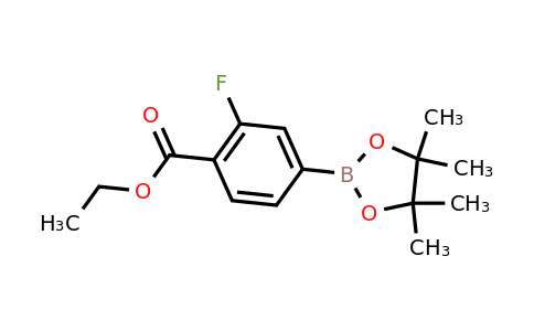 CAS 474709-72-3 | Ethyl 2-fluoro-4-(4,4,5,5-tetramethyl-1,3,2-dioxaborolan-2-YL)benzoate