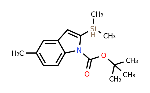 CAS 475102-17-1 | 1-Boc-2-dimethylsilanyl-5-methyl-indole