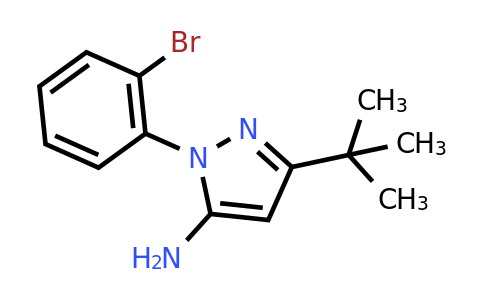 CAS 476637-04-4 | 2-(2-Bromo-phenyl)-5-tert-butyl-2H-pyrazol-3-ylamine