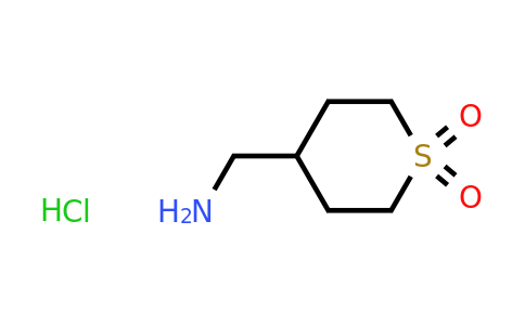 [(1,1-Dioxotetrahydro-2H-thiopyran-4-YL)methyl]amine hydrochloride