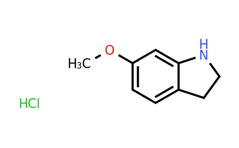CAS 4770-41-6 | 6-Methoxy-2,3-dihydro-1H-indole hydrochloride