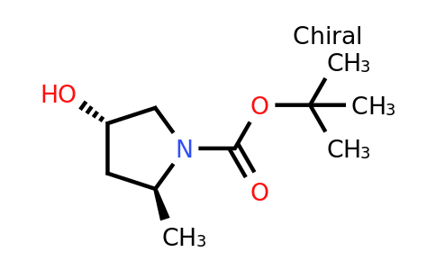 CAS 477293-60-0 | tert-butyl (2S,4S)-4-hydroxy-2-methylpyrrolidine-1-carboxylate