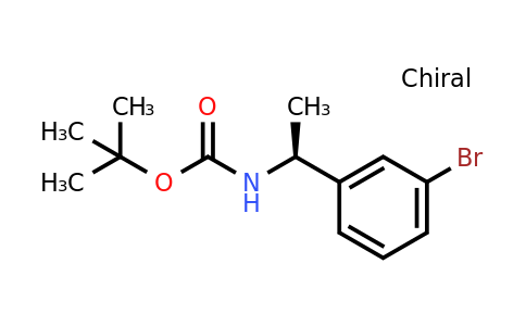 CAS 477312-85-9 | (S)-[1-(3-Bromo-phenyl)-ethyl]-carbamic acid tert-butyl ester
