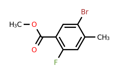 CAS 478374-76-4 | 2-Fluoro-5-bromo-4-methyl-benzoic acid methyl ester