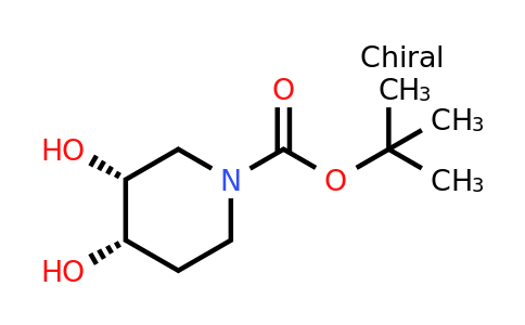 CAS 480450-33-7 | 1-piperidinecarboxylic acid, 3,4-dihydroxy-, 1,1-dimethylethyl ester, (3r,4s)-rel-