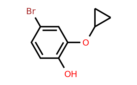 CAS 485402-61-7 | 4-Bromo-2-cyclopropoxy-phenol