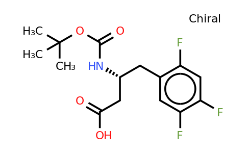 CAS 486460-00-8 | Boc-(R)-3-amino-4-(2,4,5-trifluorophenyl)butanoic acid