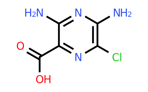 CAS 4878-36-8 | 3,5-Diamino-6-chloro-pyrazine-2-carboxylic acid