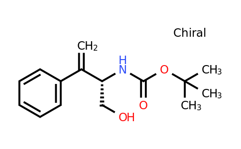 CAS 488727-79-3 | carbamic acid, [(1s)-1-(hydroxymethyl)-2-phenyl-2-propenyl]-, 1,1-dimethylethyl ester (9ci)