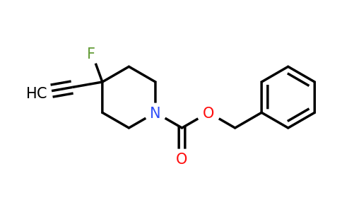 CAS 495415-74-2 | benzyl 4-ethynyl-4-fluoropiperidine-1-carboxylate