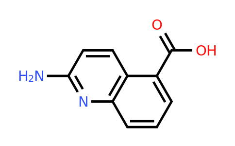 CAS 496806-75-8 | 2-Amino-quinoline-5-carboxylic acid