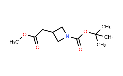 tert-butyl 3-(2-methoxy-2-oxoethyl)azetidine-1-carboxylate