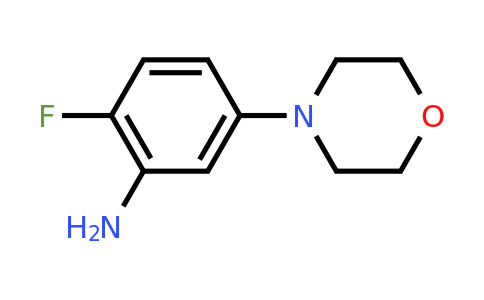 CAS 500206-01-9 | 2-Fluoro-5-morpholin-4-yl-phenylamine