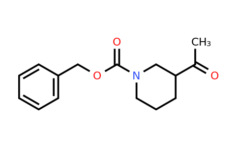 CAS 502639-39-6 | 3-Acetyl-piperidine-1-carboxylic acid benzyl ester
