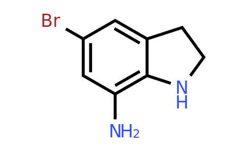 CAS 503621-32-7 | 5-Bromo-2,3-dihydro-1H-indol-7-ylamine