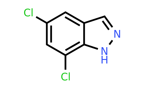 CAS 50477-27-5 | 5,7-Dichloro-1H-indazole