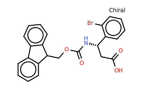 CAS 507472-17-5 | Fmoc-(S)-3-amino-3-(2-bromo-phenyl)-propionic acid