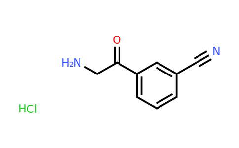CAS 50916-56-8 | 3-(2-aminoacetyl)benzonitrile hydrochloride