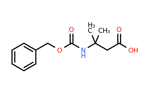 CAS 51219-55-7 | 3-{[(benzyloxy)carbonyl]amino}-3-methylbutanoic acid