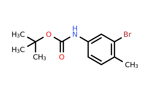CAS 515813-02-2 | (3-Bromo-4-methyl-phenyl)-carbamic acid tert-butyl ester