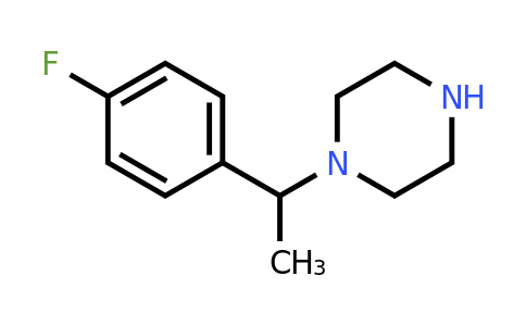 CAS 516447-52-2 | 1-[1-(4-Fluoro-phenyl)-ethyl]-piperazine