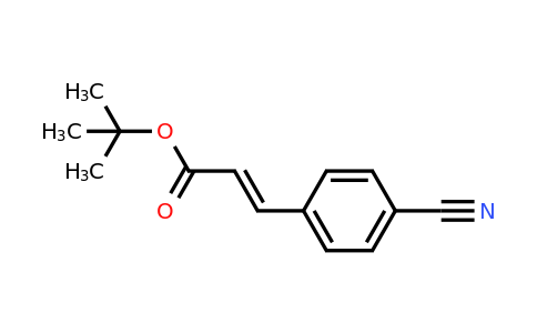 CAS 516520-65-3 | 3-(4-Cyano-phenyl)-acrylic acid tert-butyl ester