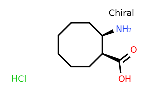 CAS 522644-10-6 | (1S,2R)-2-Amino-cyclooctanecarboxylic acid hydrochloride