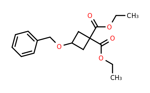 CAS 54166-15-3 | 3-Benzyloxycyclobutane-1,1-dicarboxylic acid diethyl ester