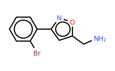 CAS 543713-38-8 | C-[3-(2-bromo-phenyl)-isoxazol-5-YL]-methylamine