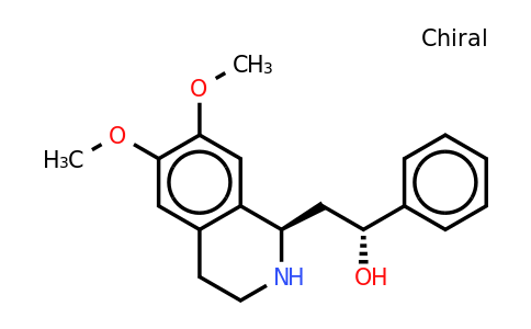 CAS 548443-20-5 | (1R*,2'R*)-1-(2'-Hydroxy-2'-phenylethyl)-6,7-dimethoxy-1,2,3,4-tetrahydro-isoquinoline
