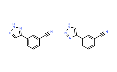 CAS 550364-01-7 | 3-(1H-1,2,3-Triazol-4-YL)benzonitrile and 3-(2H-1,2,3-triazol-4-YL)benzonitrile