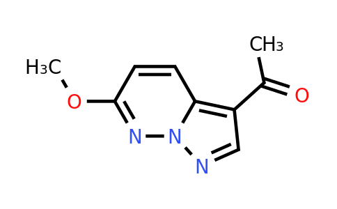 CAS 551920-20-8 | 1-(6-Methoxypyrazolo[1,5-B]pyridazin-3-YL)ethanone