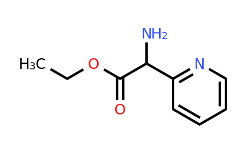 CAS 55243-15-7 | ethyl 2-amino-2-(pyridin-2-yl)acetate
