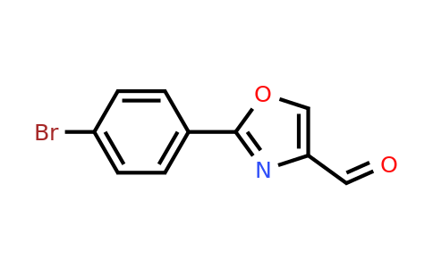 CAS 55327-32-7 | 2-(4-Bromo-phenyl)-oxazole-4-carbaldehyde