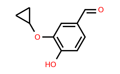 CAS 569685-48-9 | 3-Cyclopropoxy-4-hydroxy-benzaldehyde