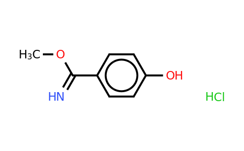 CAS 57943-60-9 | Methyl 4-hydroxybenzimidate hydro-chloride