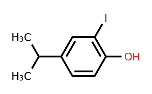 CAS 58456-88-5 | 2-Iodo-4-(propan-2-YL)phenol