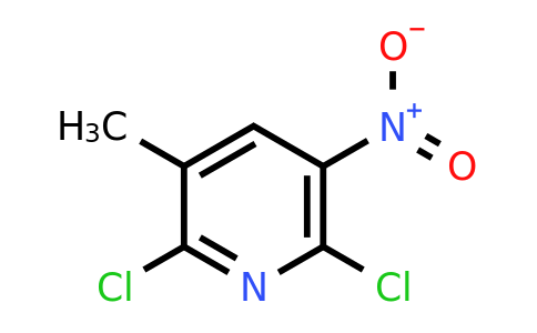 CAS 58596-88-6 | 2,6-Dichloro-3-methyl-5-nitropyridine