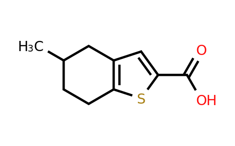 CAS 588698-05-9 | 5-methyl-4,5,6,7-tetrahydro-1-benzothiophene-2-carboxylic acid