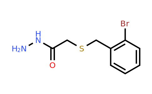 CAS 590376-68-4 | 2-((2-Bromobenzyl)thio)acetohydrazide
