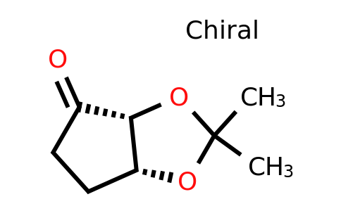 CAS 595581-64-9 | (-)-(3AR,6AR)-Tetrahydro-2,2-dimethyl-4H-cyclopenta-1,3-dioxol-4-one