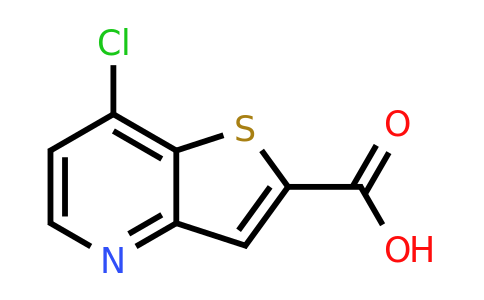 CAS 596793-57-6 | 7-chlorothieno[3,2-b]pyridine-2-carboxylic acid
