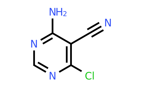 4-amino-6-chloropyrimidine-5-carbonitrile
