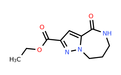 4-Oxo-5,6,7,8-tetrahydro-4H-1,5,8A-triaza-azulene-2-carboxylic acid ethyl ester
