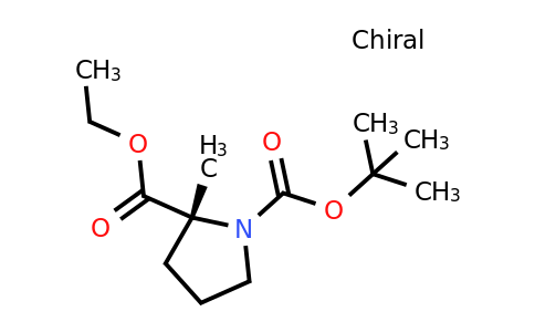 CAS 619307-07-2 | O1-tert-butyl O2-ethyl (2R)-2-methylpyrrolidine-1,2-dicarboxylate