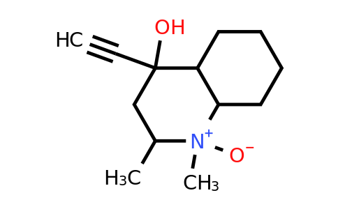 CAS 62299-69-8 | 4-Ethynyl-1,2-dimethyldecahydro-4-quinolinol 1-oxide